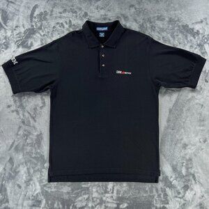 IBM @server Vintage Employee Polo Shirt Men L 90s Y2K Computer Software Engineer